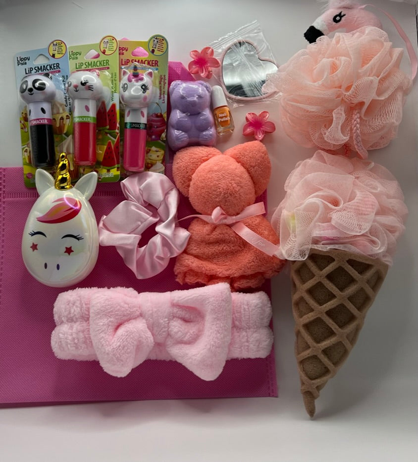 Mini Pamper Pack Pink - 5yrs+ Age
